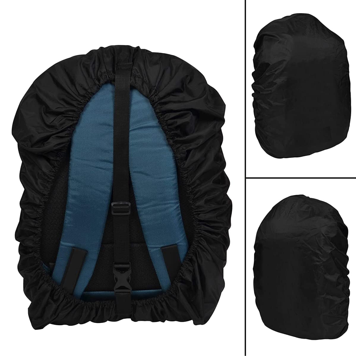 Waterproof Rucksack Covers with Reflectors Travel Accessories for Outdoor Bicycling Hiking Camping Traveling Pack Cover 30-60L Waterproof Rucksack Covers with Reflectors Travel Accessories for Outdoor Bicycling Hiking Camping Traveling Pack Cover 30-60L